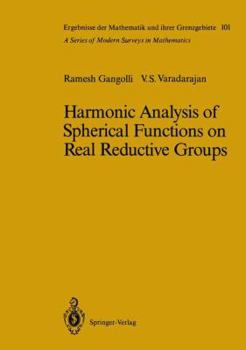 Paperback Harmonic Analysis of Spherical Functions on Real Reductive Groups Book
