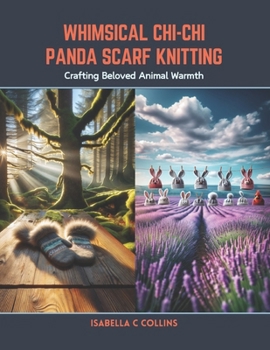 Paperback Whimsical Chi-Chi Panda Scarf Knitting: Crafting Beloved Animal Warmth Book