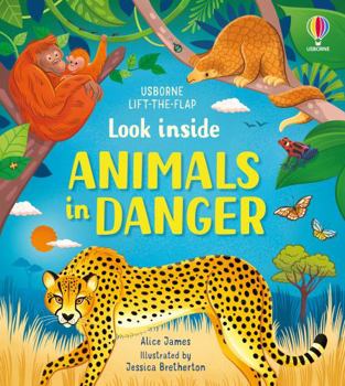 Hardcover Look Inside Animals in Danger Book