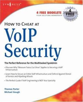 Paperback How to Cheat at VoIP Security Book