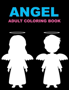 Paperback Angel Adult Coloring Book