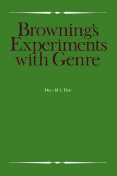 Paperback Browning's Experiments with Genre Book