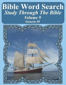 Paperback Bible Word Search Study Through The Bible: Volume 9 Genesis #9 [Large Print] Book