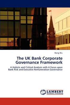 Paperback The UK Bank Corporate Governance Framework Book