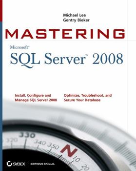 Paperback Mastering SQL Server 2008 Book
