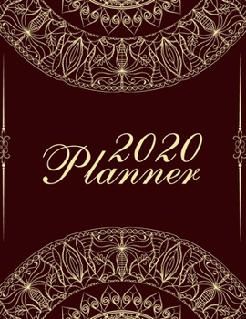 F4 2020 Planner Simple and Sophisticated Cover: Daily Weekly Monthly Planner Yearly Agenda 8.5 x 11’’ | 160 pages for Academic Agenda Schedule ... Planning and Organizing Your Home or Office