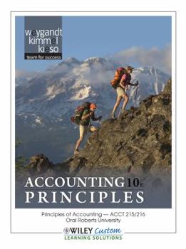Unknown Binding Account Principles (ACCT 215/216 Oral Roberts University Edition) Book