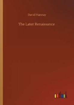 Paperback The Later Renaissance Book