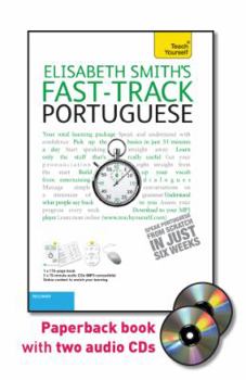 Paperback Fast-Track Portuguese with Two Audio CDs: A Teach Yourself Guide Book