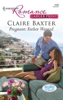 Mass Market Paperback Pregnant: Father Wanted [Large Print] Book