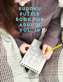 Paperback Sudoku Puzzle Book for Adults Vol. 10 Book