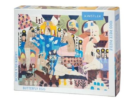 Hardcover Butterfly Egg: 1000 Piece Puzzle Book