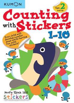 Paperback Kumon Counting with Stickers 1-10 Book