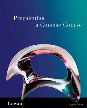 Hardcover Precalculus: A Concise Course Book