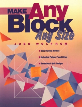 Paperback Make Any Block Any Size Book