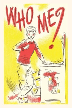 Paperback Vintage Journal Who Me? Cartoon Kid Book