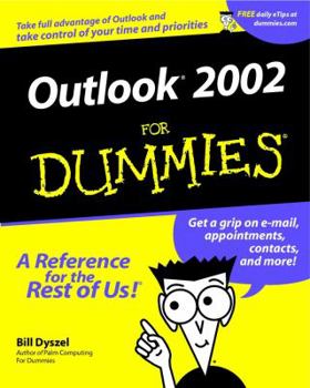 Paperback Microsoft Outlook 2002 for Dummies Book