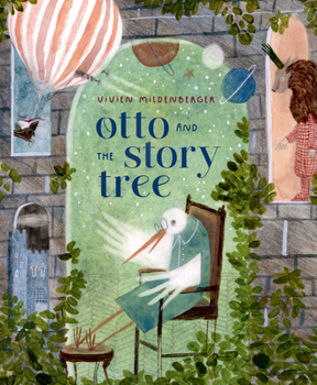 Library Binding Otto and the Story Tree Book