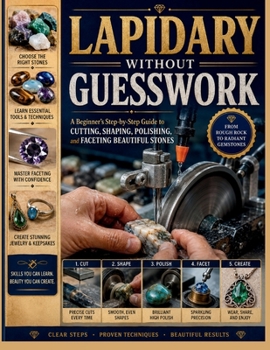 Paperback LAPIDARY Without GUESSWORK: A Beginner's Step-by-Step Guide to Cutting, Shaping, Polishing, and Faceting Beautiful Stones Book