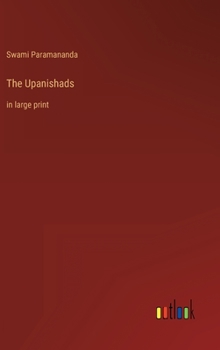 Hardcover The Upanishads: in large print Book