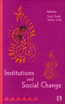 Hardcover Institutions and Social Change Book