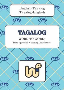 Paperback Tagalog edition Word To Word Bilingual Dictionary Book