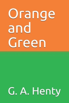 Paperback Orange and Green Book
