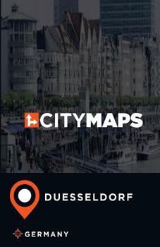 Paperback City Maps Duesseldorf Germany Book