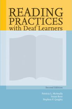 Hardcover Reading Practices for Deaf Learners Book