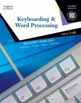 Spiral-bound Keyboarding & Word Processing: Lessons 1-60 [With CDROM] Book