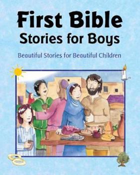 Hardcover First Bible Stories for Boys Book