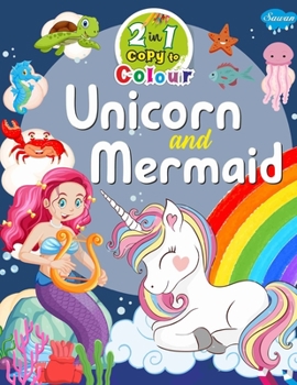 Paperback Unicorn and Mermaid Book