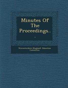 Paperback Minutes of the Proceedings... Book