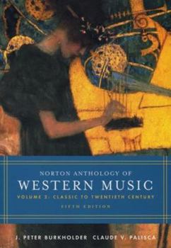 Paperback Norton Anthology of Western Music Book
