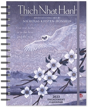 Calendar Thich Nhat Hanh 2023 Engagement Calendar: Meditational Art by Nicholas Kirsten-Honshin Book