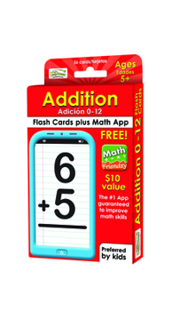 Misc. Addition 0-12 Flash Cards Book