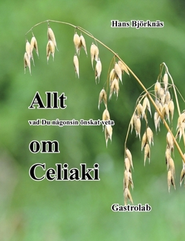 Paperback Allt om Celiaki [Swedish] Book