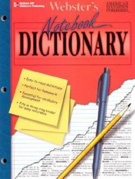 Paperback Notebook Dictionary Book