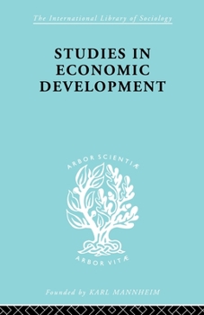 Paperback Studies in Economic Development Book