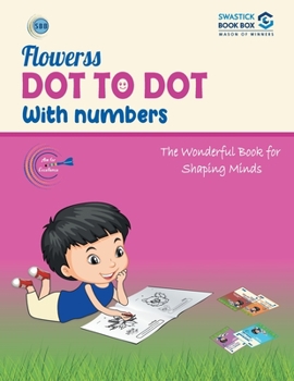 Paperback SBB Flowers Dot to Dot Activity Book