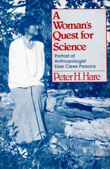 Hardcover Woman's Quest for Science Book