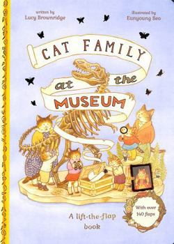 Hardcover Cat Family at The Museum Book
