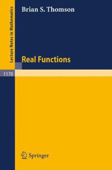 Paperback Real Functions Book