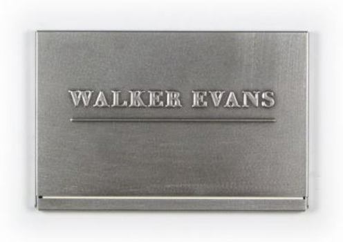 Cards Walker Evans: A Gallery of Postcards Book