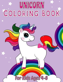 Paperback Unicorn Coloring Book for Kids Book