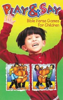 Paperback Play & Say: Bible Verse Games for Children Book