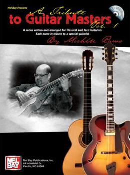 Paperback A Tribute to Guitar Masters, Vol. 1 [With CD] Book