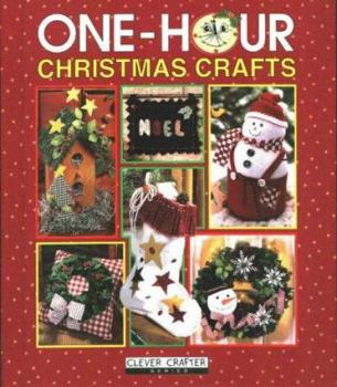 Hardcover One-Hour Christmas Crafts Book