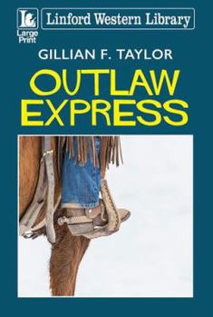 Paperback Outlaw Express [Large Print] Book