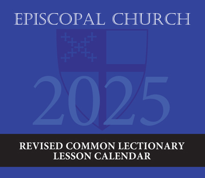 Paperback 2025 Episcopal Church Revised Common Lectionary Lesson Calendar Book